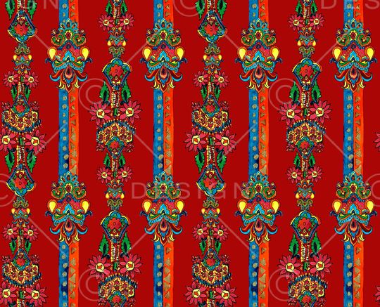 中国风印花华亿平台图片