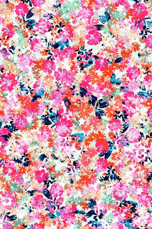 小碎花印花华亿平台图片