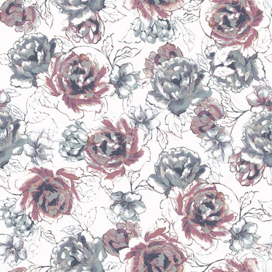 乱花印花华亿平台图片