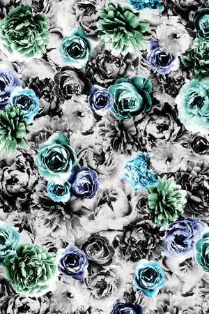 玫瑰印花华亿平台图片