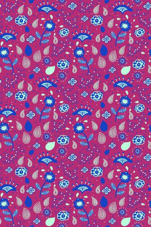 小碎花印花华亿平台图片