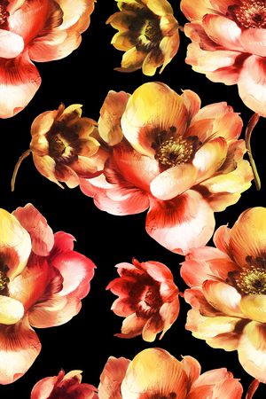 手绘印花华亿平台图片