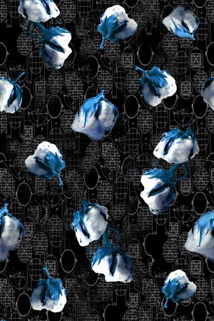 花朵印花华亿平台图片