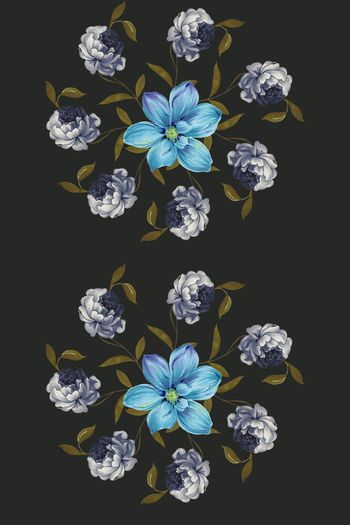 复古印花华亿平台图片