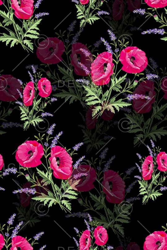 薰衣草印花华亿平台图片