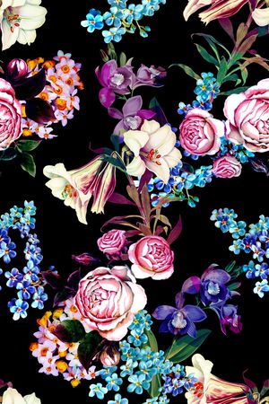 花朵印花华亿平台图片