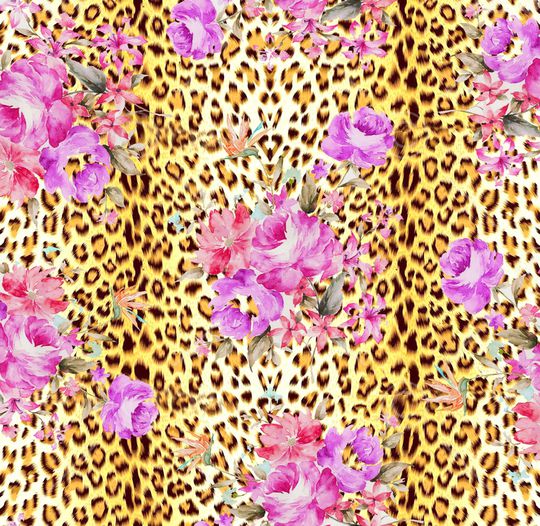 豹纹印花华亿平台图片