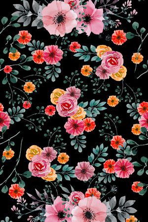 花朵印花华亿平台图片