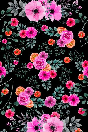 花朵印花华亿平台图片