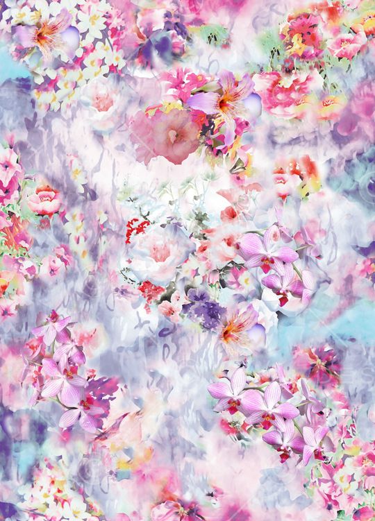 花朵印花华亿平台图片