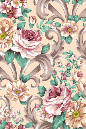 DAMASK印花华亿平台图片