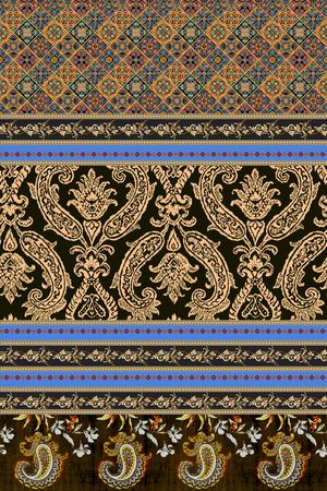 民族风印花华亿平台图片