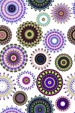 圆圈印花华亿平台图片