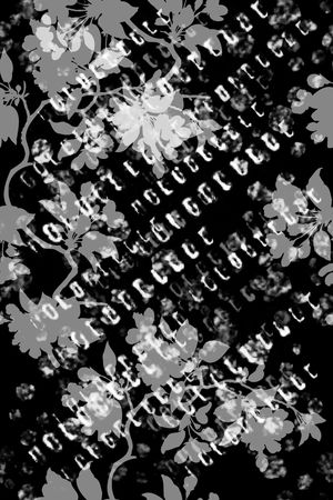 黑底印花华亿平台图片