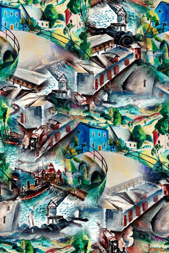 纹理印花华亿平台图片