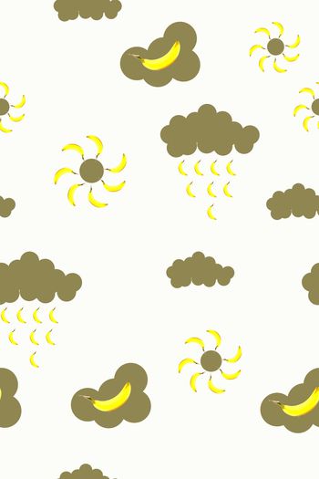 777044-香蕉天气白底