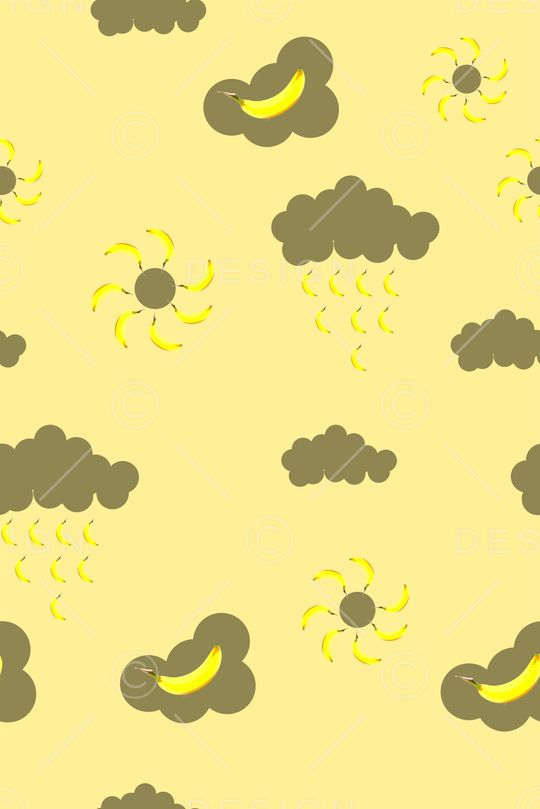 香蕉印花华亿平台图片