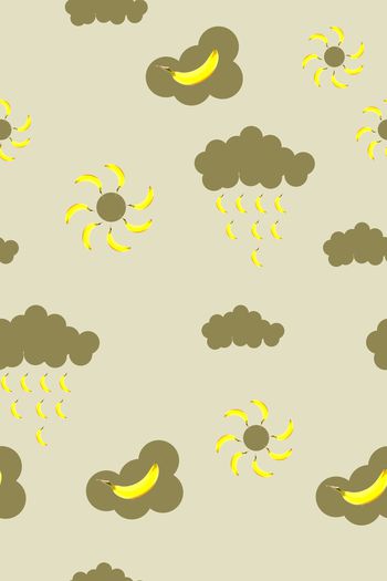 777046-香蕉天气灰底
