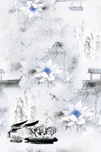 777223-水墨莲花1