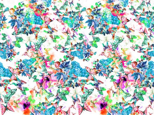 手绘印花华亿平台图片