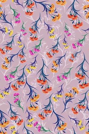 手绘印花华亿平台图片