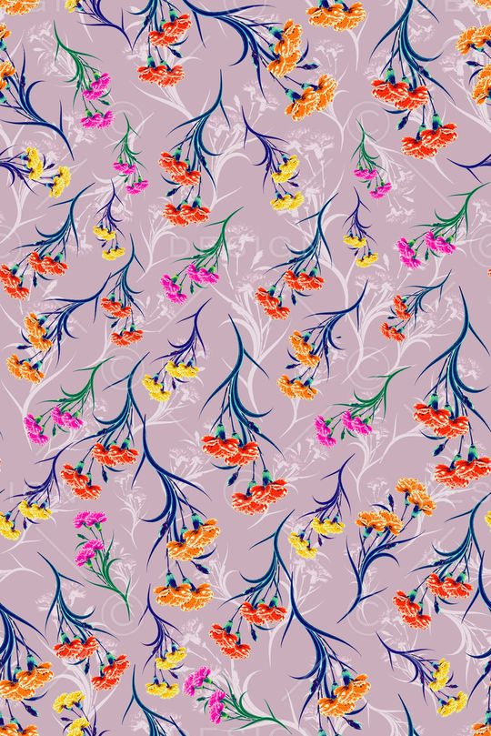 手绘印花华亿平台图片