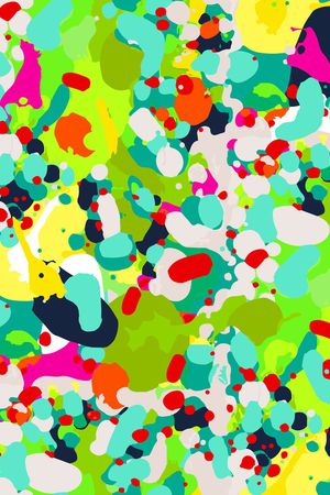 抽象印花华亿平台图片