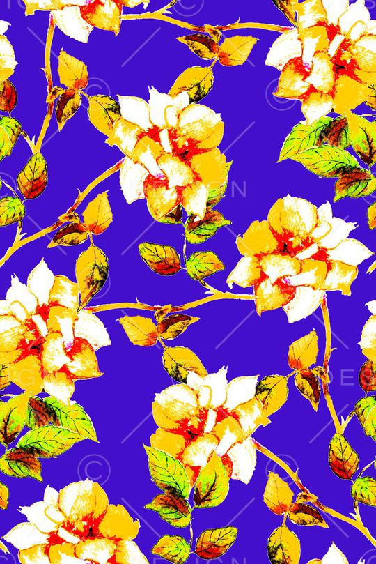 手绘印花华亿平台图片