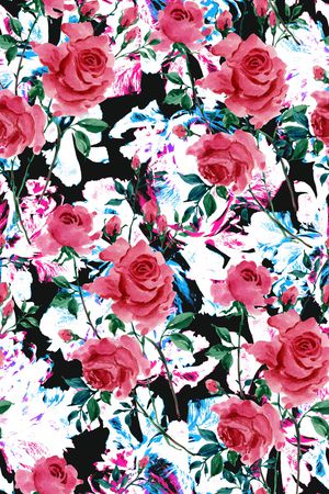 手绘印花华亿平台图片