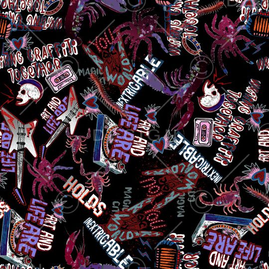 音乐符号印花华亿平台图片