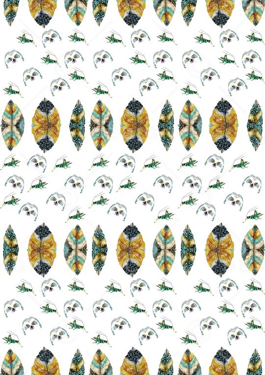 昆虫印花华亿平台图片