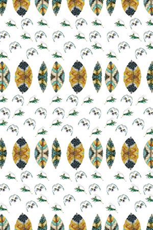 昆虫印花华亿平台图片