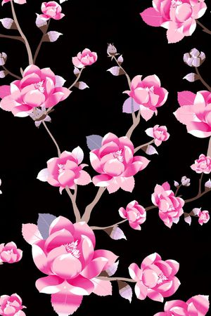 桃花印花华亿平台图片