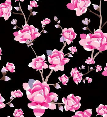 桃花印花华亿平台图片