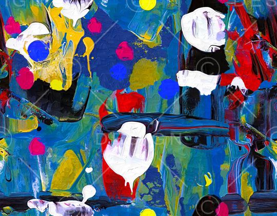 抽象印花华亿平台图片