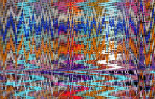 抽象印花华亿平台图片