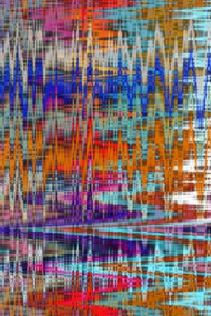 抽象印花华亿平台图片