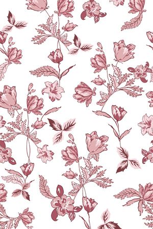 小碎花印花华亿平台图片