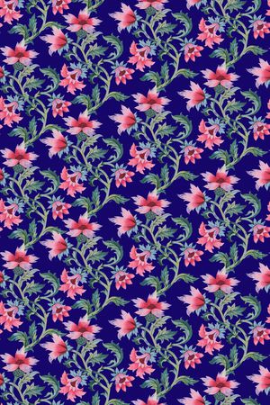 绿叶印花华亿平台图片