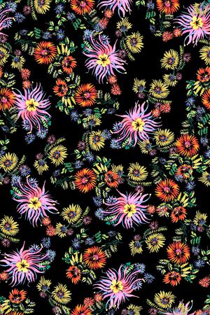 手绘印花华亿平台图片