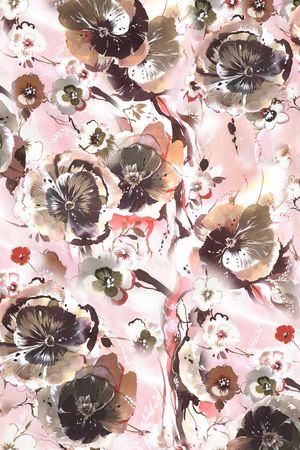 小碎花印花华亿平台图片