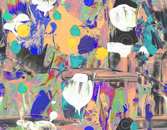 抽象印花华亿平台图片