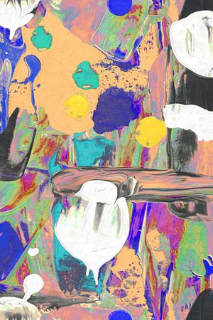 抽象印花华亿平台图片