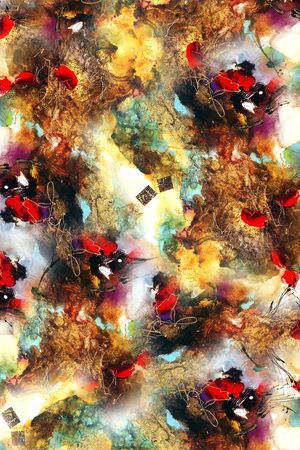 抽象印花华亿平台图片