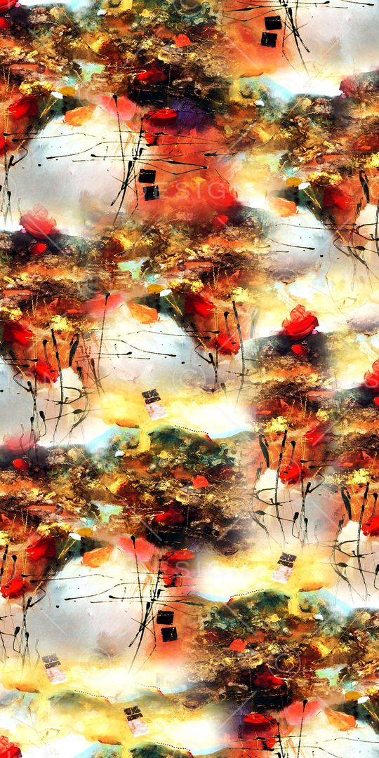 抽象印花华亿平台图片