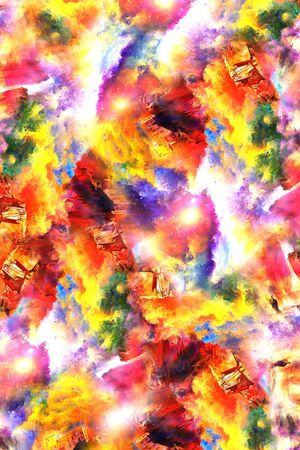 抽象印花华亿平台图片