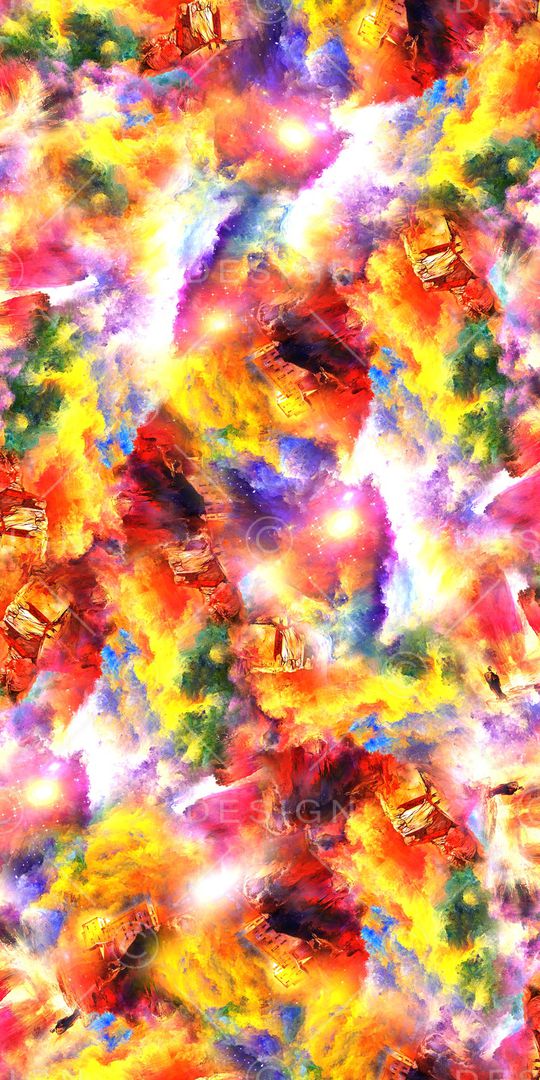 抽象印花华亿平台图片