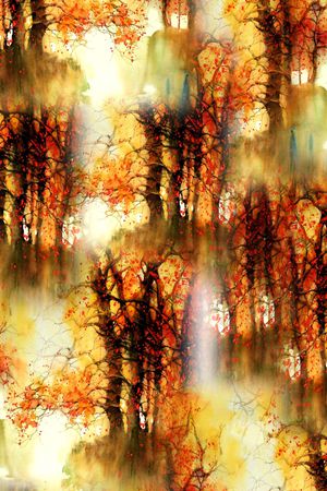 风景印花华亿平台图片