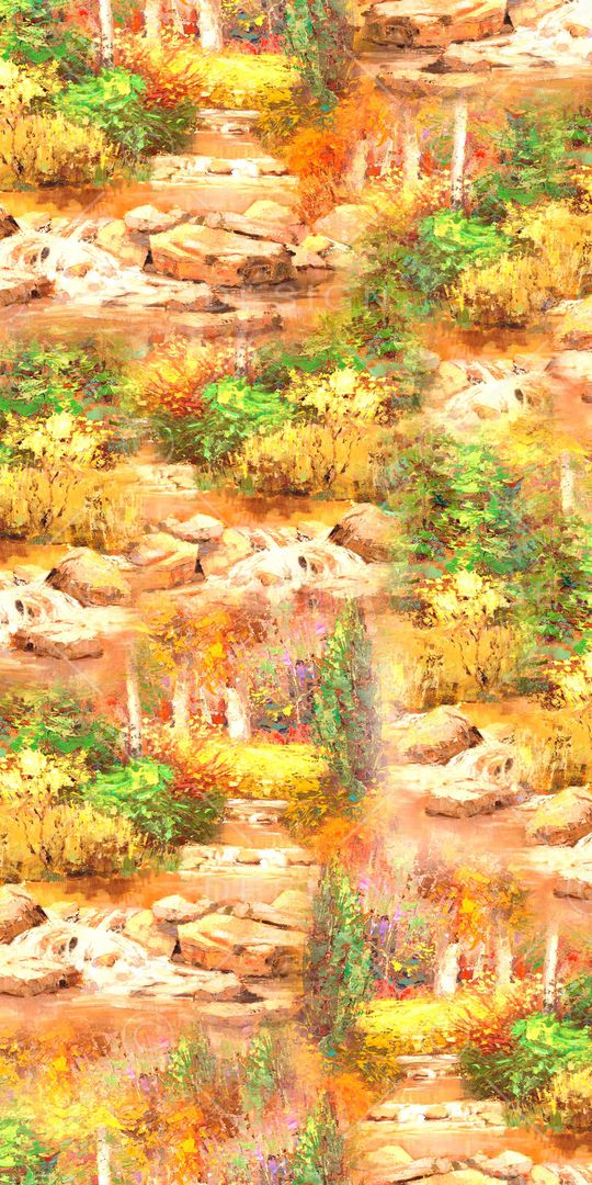 风景印花华亿平台图片