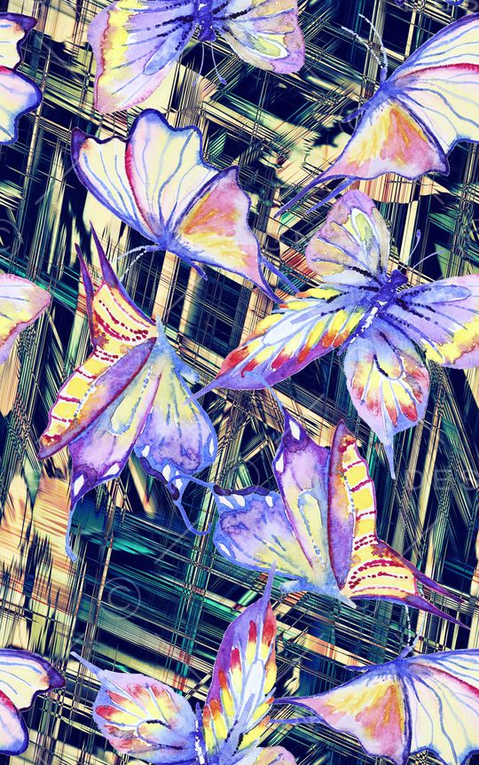 手绘印花华亿平台图片